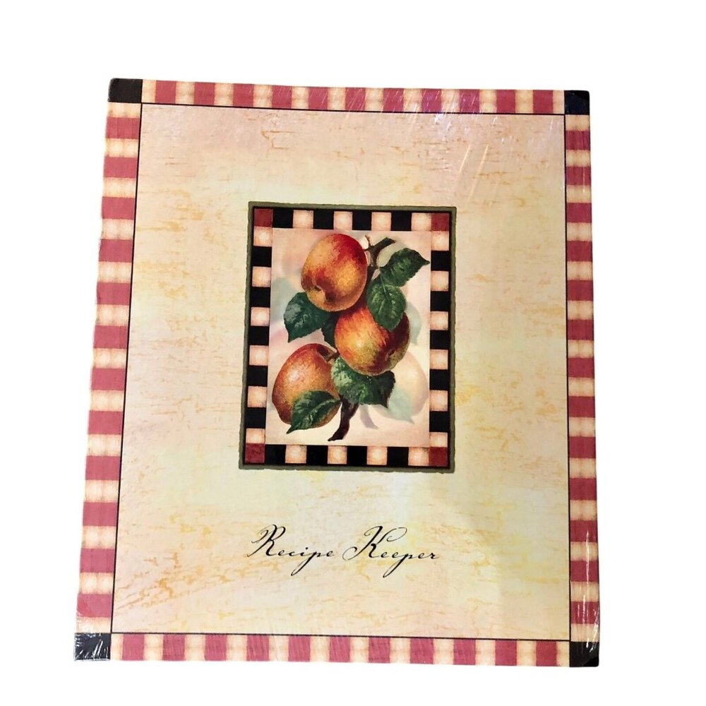 New Seasons Deluxe Recipe Binder 2003 Fruit Hardcover New Not Sealed 50 Pages